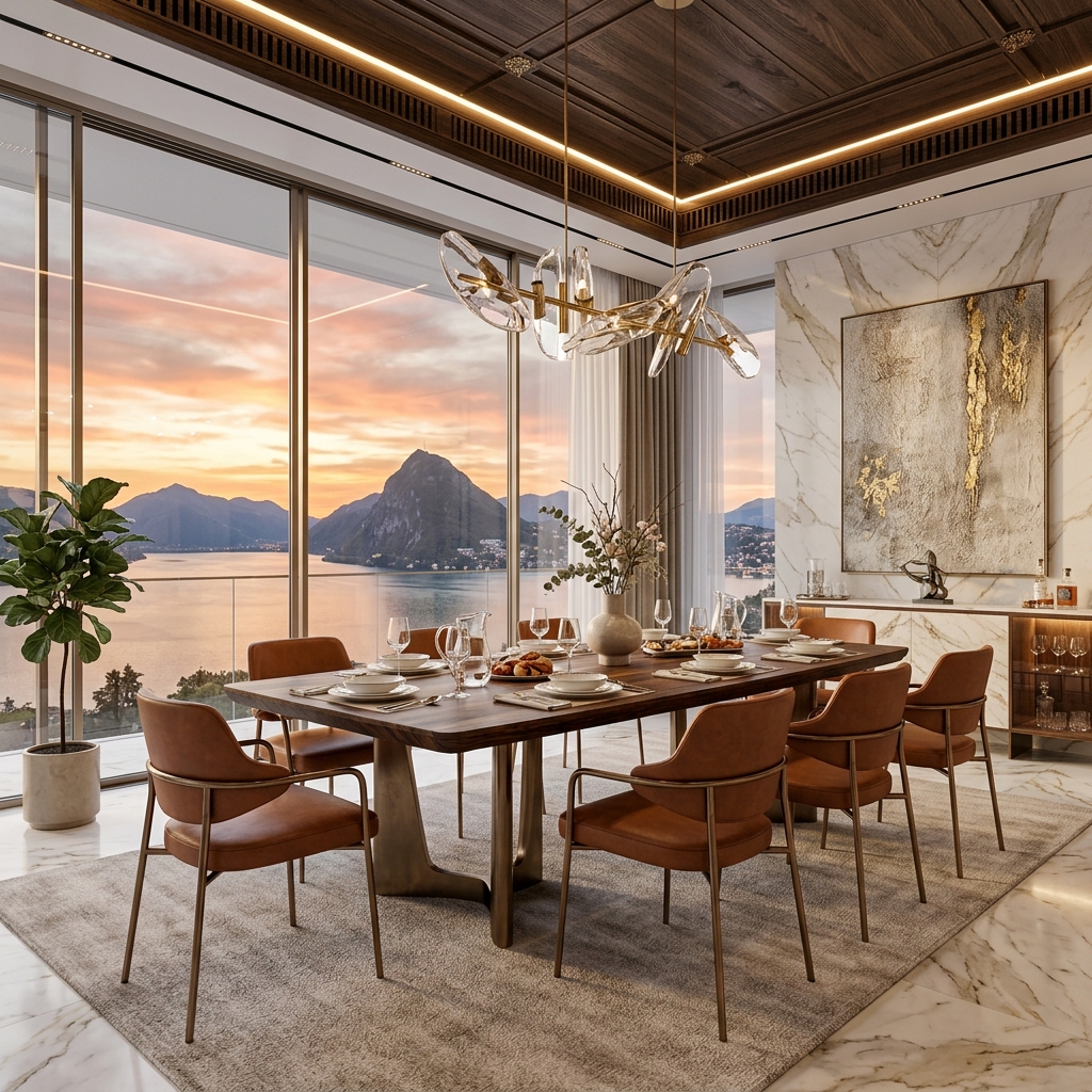 Sala de Jantar de Luxo